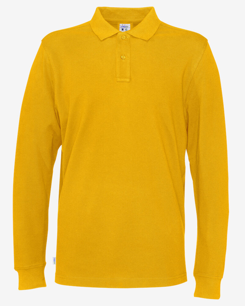Pique LS Man (GOTS) Yellow S