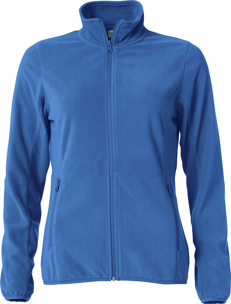 Basic Micro Fleece Jacket Ladies Royal Blue XS
