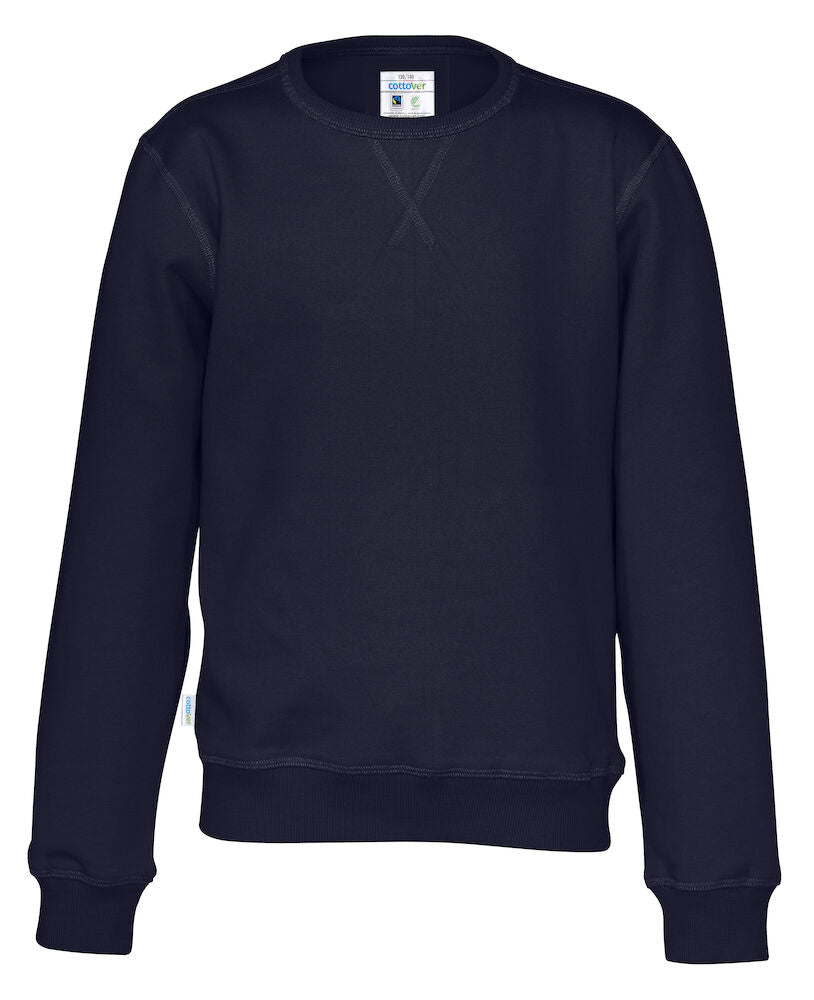 Crew Neck Kid (GOTS) Navy 90/100