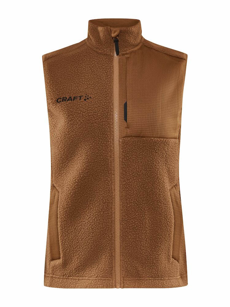 ADV Explore Pile Fleece Vest W Roots- XS