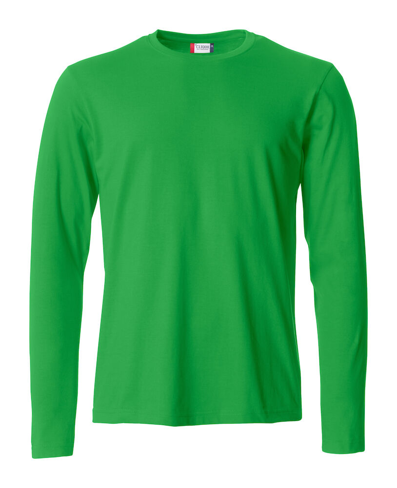 Basic-T L/S Apple Green XS