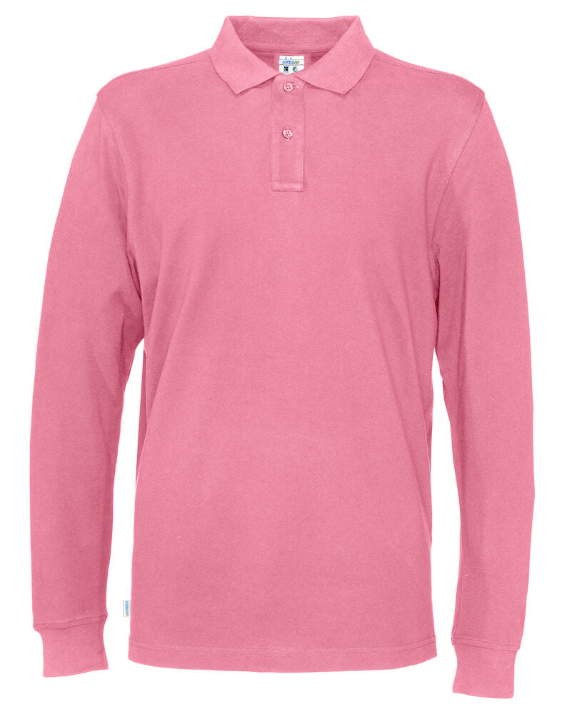 Pique LS Man (GOTS) Pink S