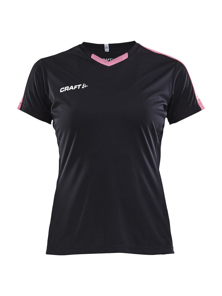 Progress Jersey Contrast W Black/Pop