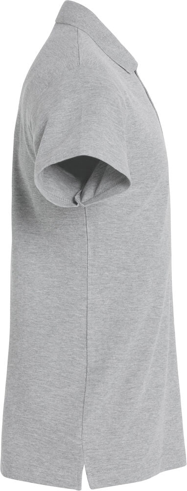 Basic Polo Grey Melange