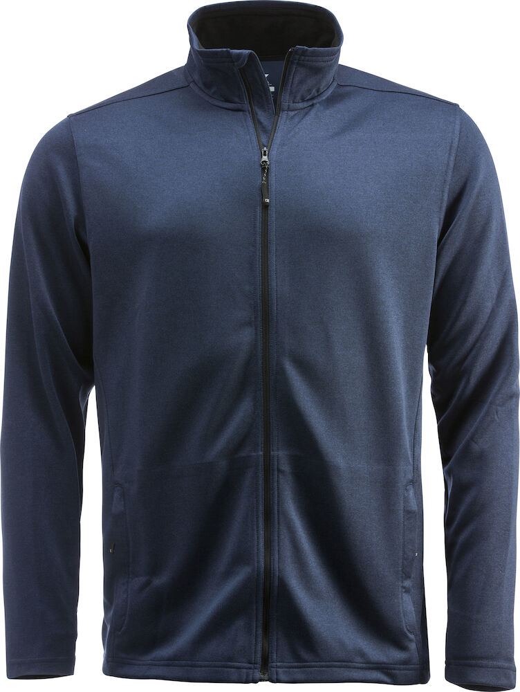 Twin Lakes Full Zip Men Navy Melange S