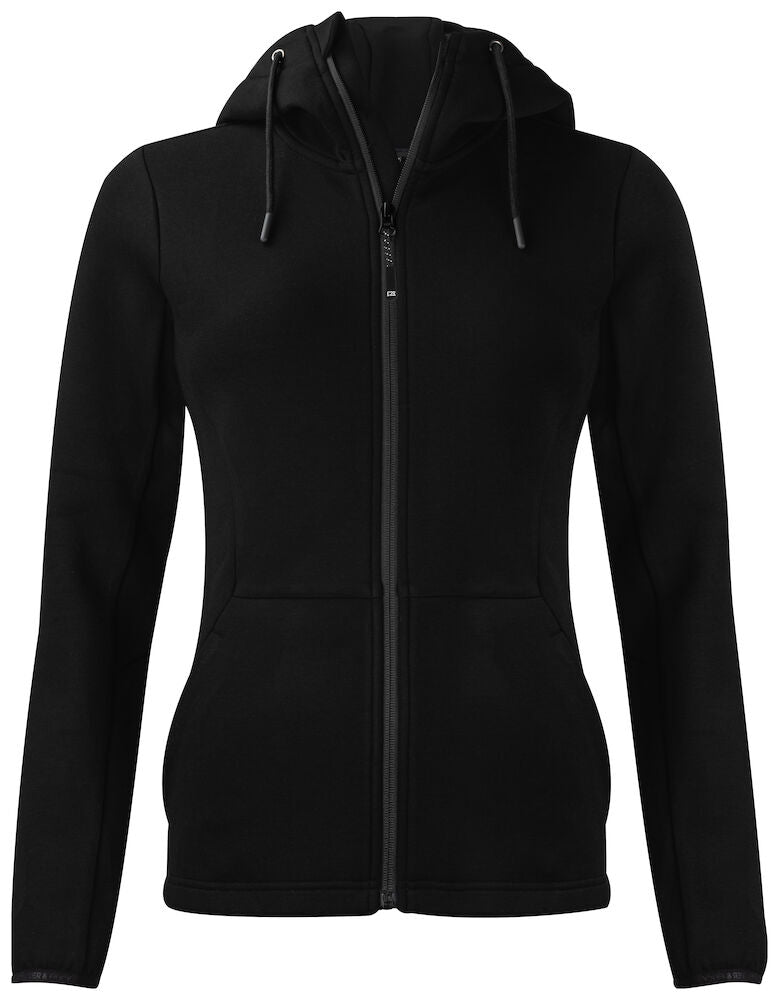 Pemberton Hood FZ Ladies Black XS