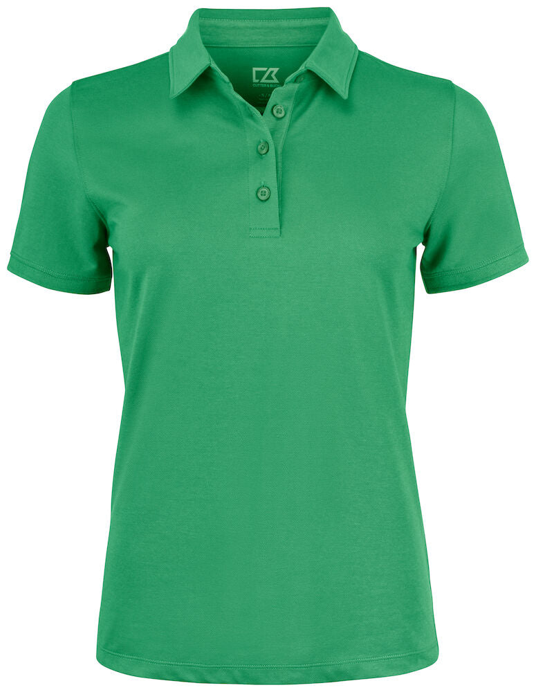 Oceanside Stretch Polo Ladies Green XS