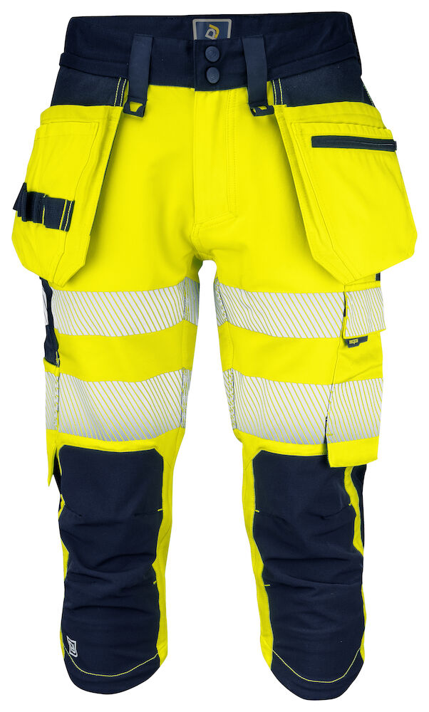 6577 3/4 Pant Stretch Yellow C44