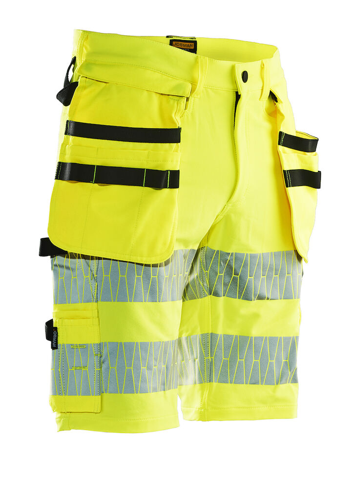 Craftsman Shorts stretch Hi-vis Yellow C44