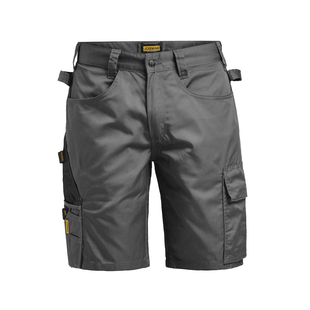 Poly cotton Shorts Dark Grey/Bl C42