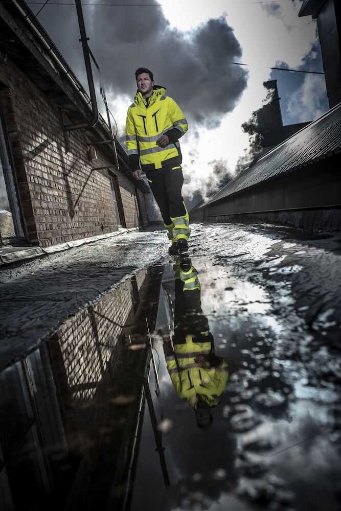 6528 SERVICE PANT STRETCH EN ISO 20471 CLASS 1