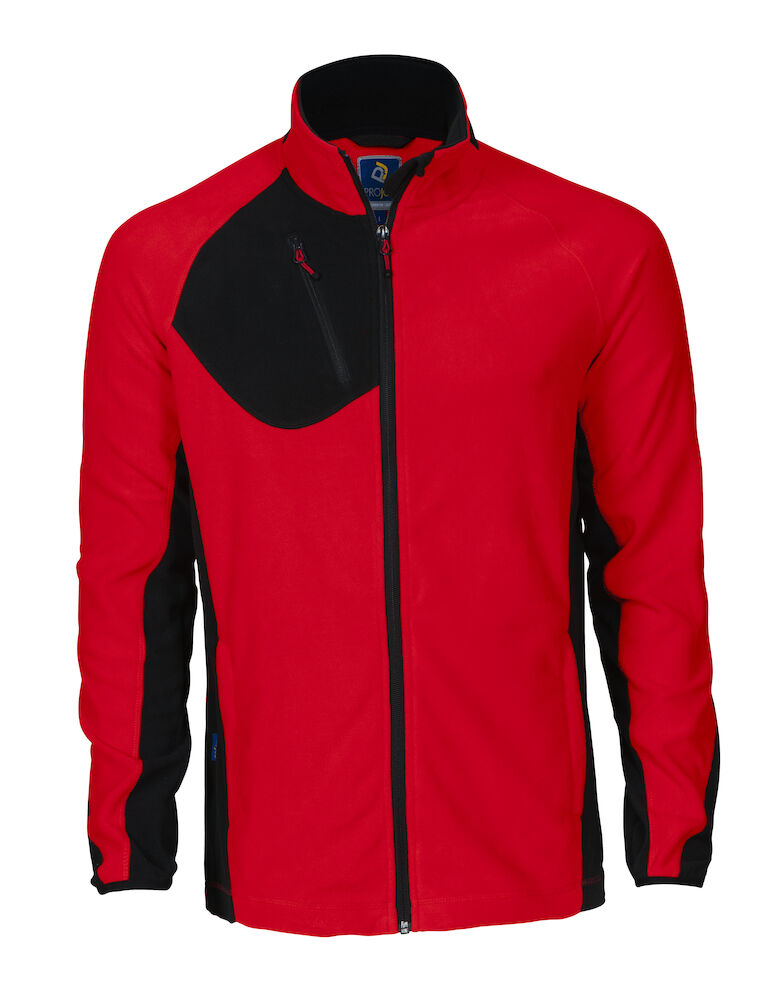2325 Fleecejacket Red XS