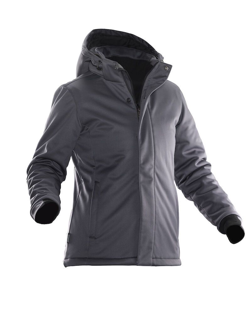 Winter Jacket Softshell W Dark Grey XS