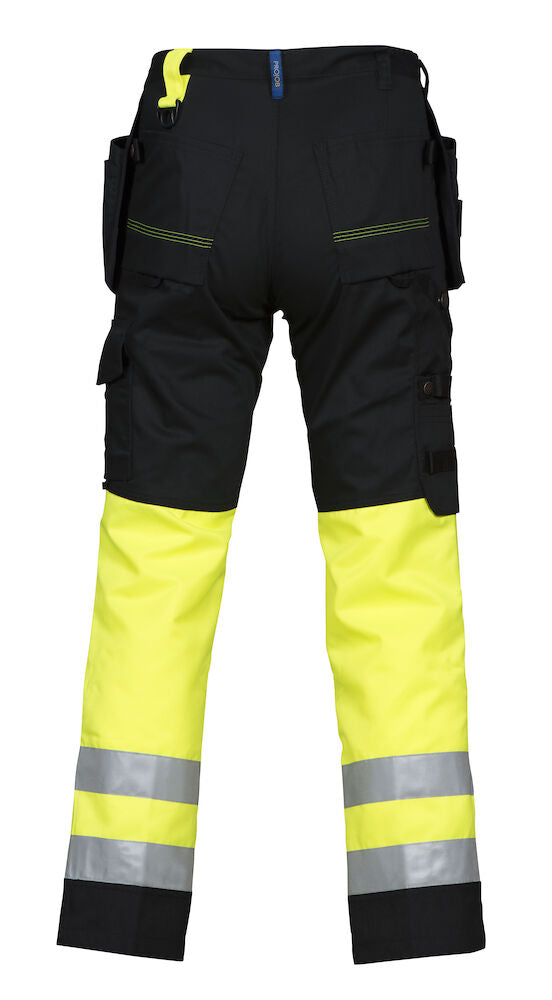 6502 WAISTPANTS EN ISO 20471 CLASS 1 Yellow/Black