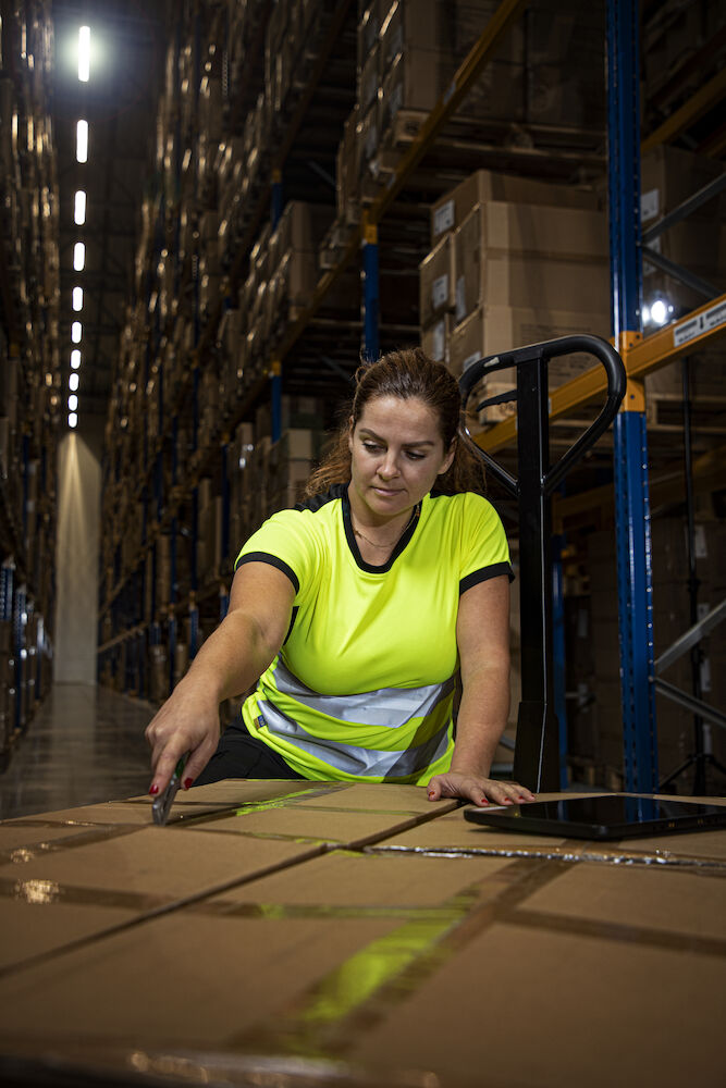 6012 T-SHIRT WOMEN'S EN ISO 20471 CLASS 2/1