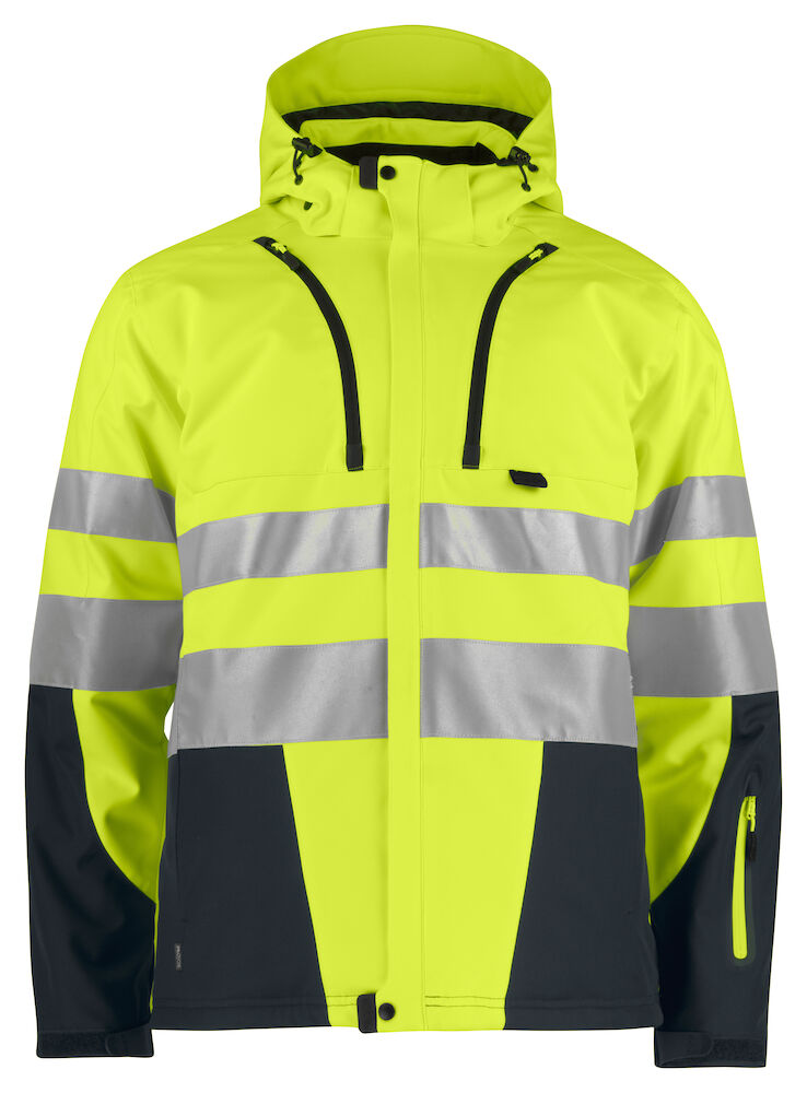 6420 3-layer HV Jacket Padded Visibility Yellow XS