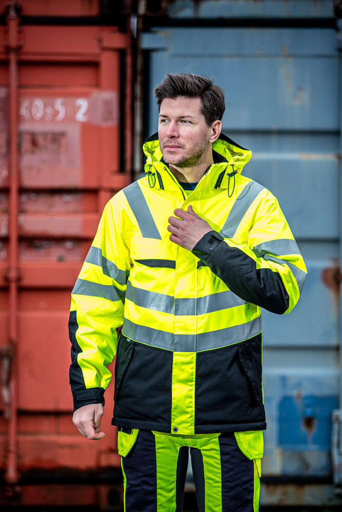 6418 PADDED JACKET EN ISO 20471 CLASS 3