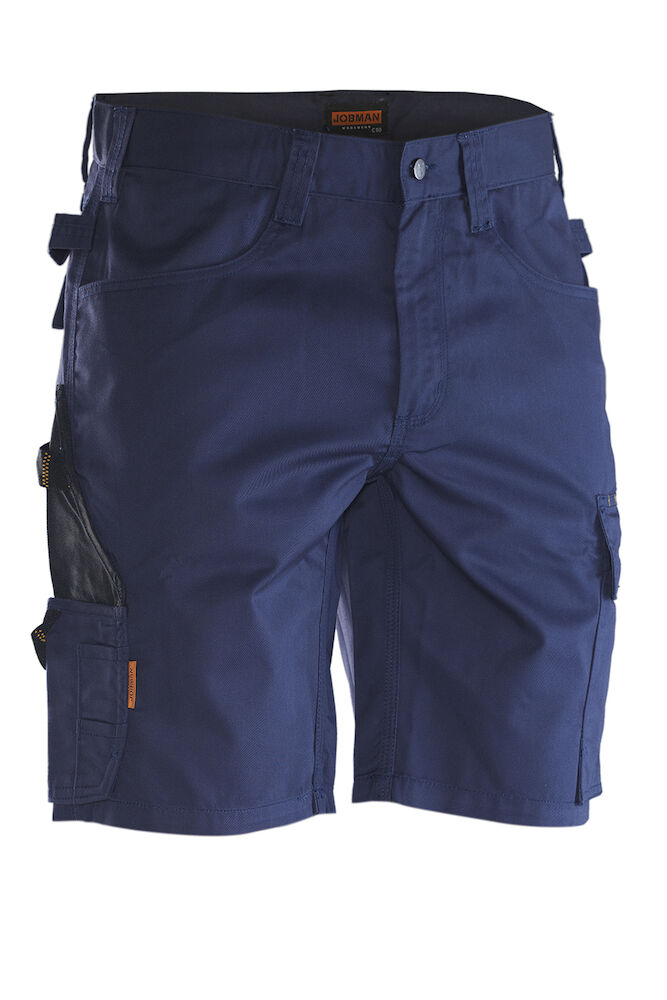 Poly cotton Shorts Navy/Black C42