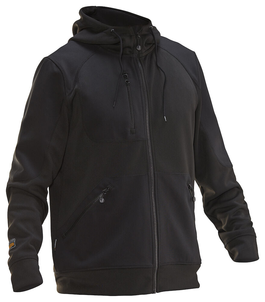Hoodie Spun-dye Black/black XS
