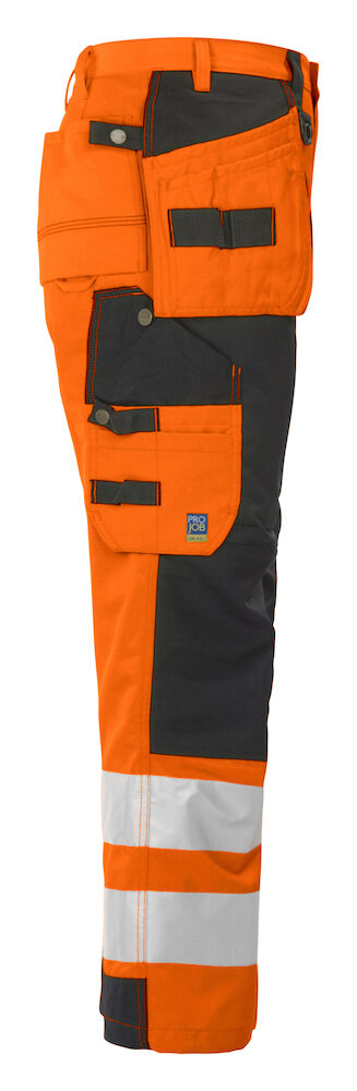 6506 WAISTPANTS EN ISO 20471 CLASS 2 Orange/Black