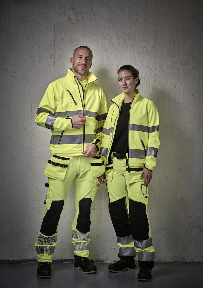 2291 Craftsman Trousers Stretch Hi-Vis