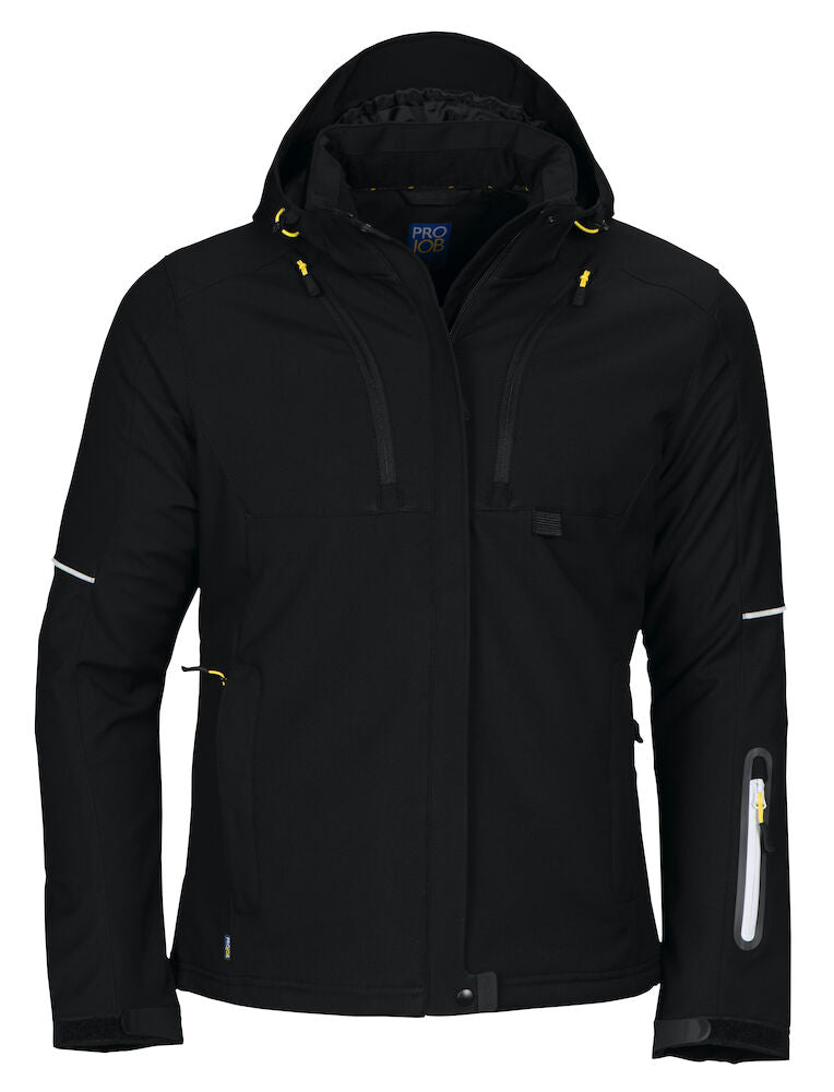 3413 3 Layer Padded Jacket Black XS
