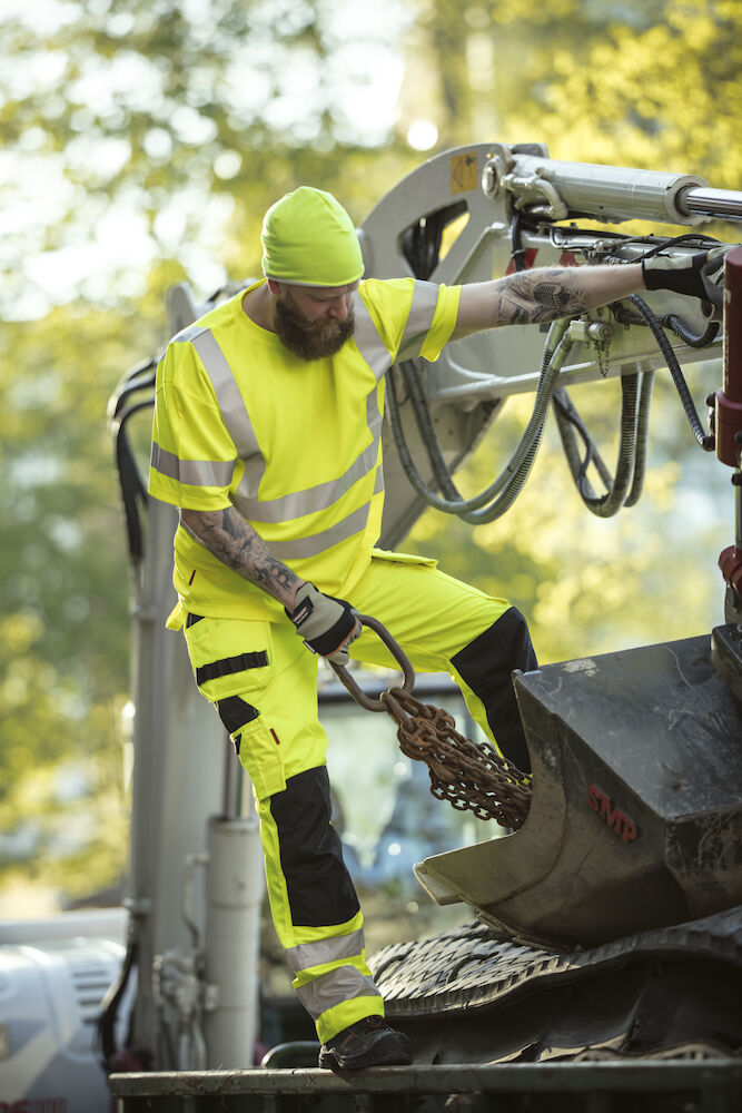 5582 Spun-Dye T-shirt Hi-Vis