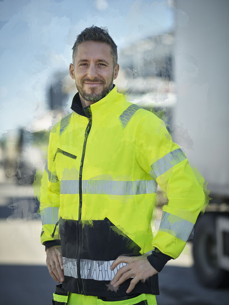 1190 Jacket Windblocker Hi-Vis