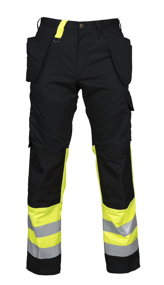 6502 WAISTPANTS EN ISO 20471 CLASS 1 Yellow/Black