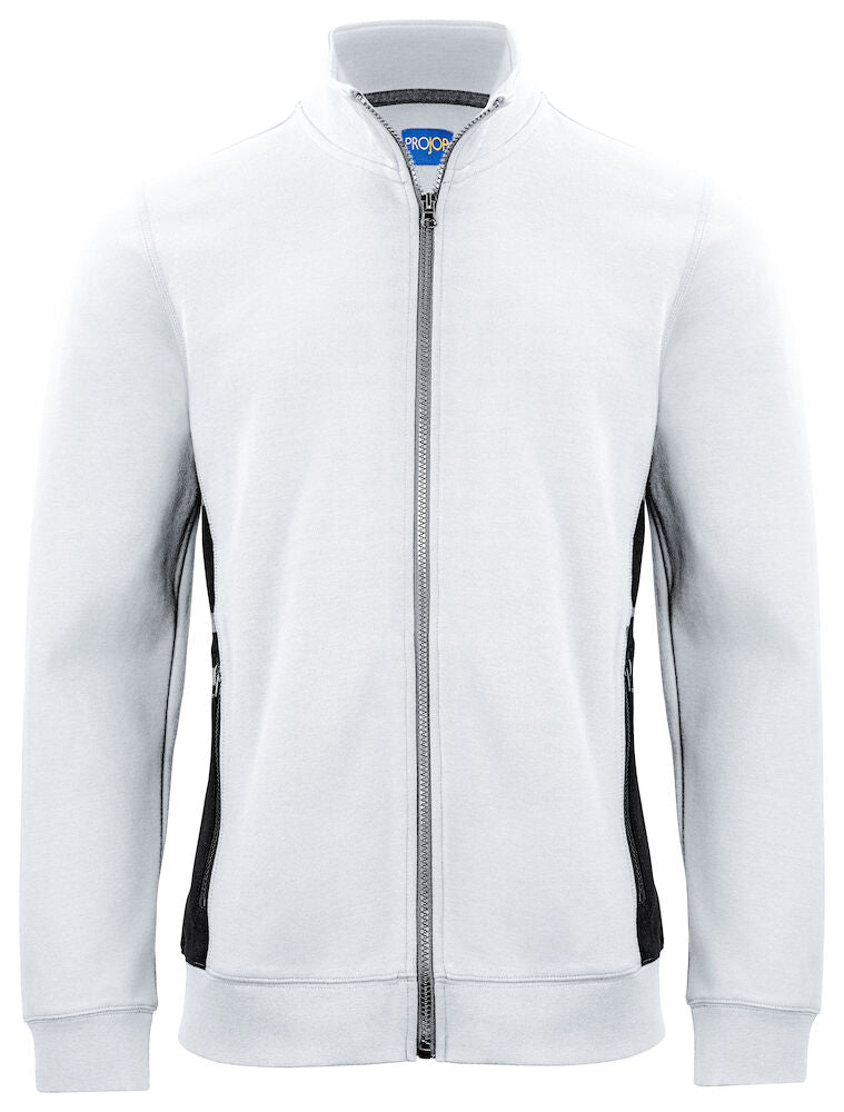 2129 Sweatshirt FZ White XS