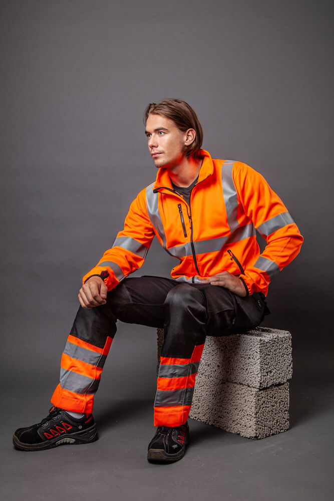 6105 SOFTSHELL JACKET LITE EN ISO 20471 CLASS 3