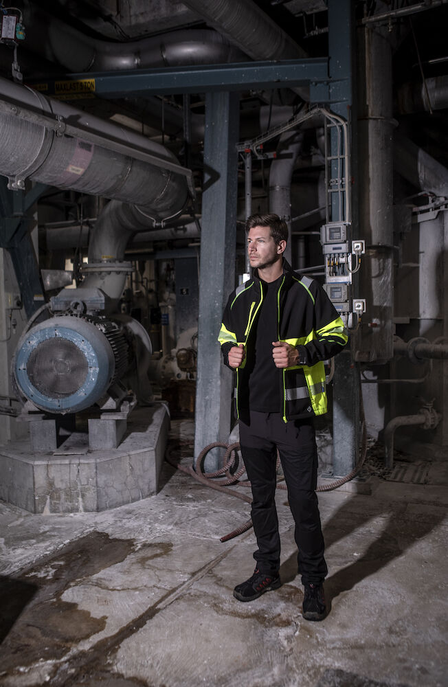 6443 SOFTSHELL JACKET EN ISO 20471 CLASS 1