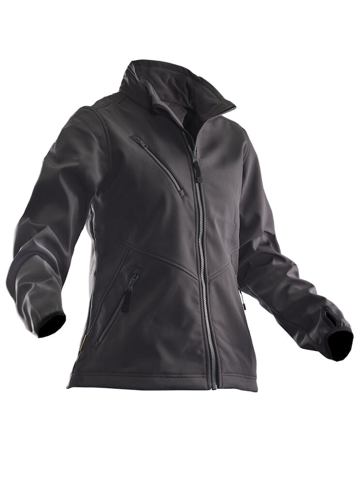 Womens Softshell Jacket Dark Grey/Da XS