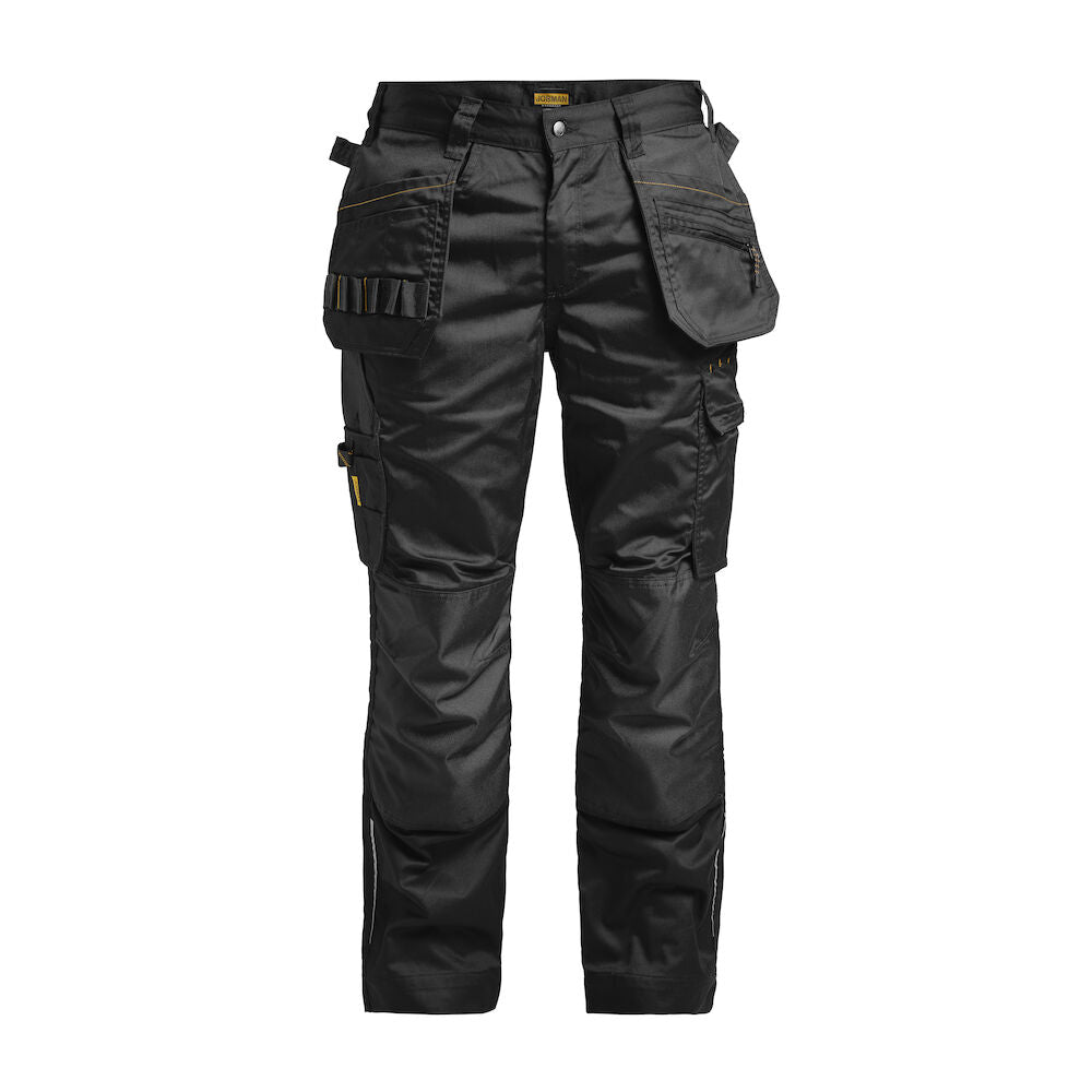 Poly Cotton HP Work Trousers Black/Black C42