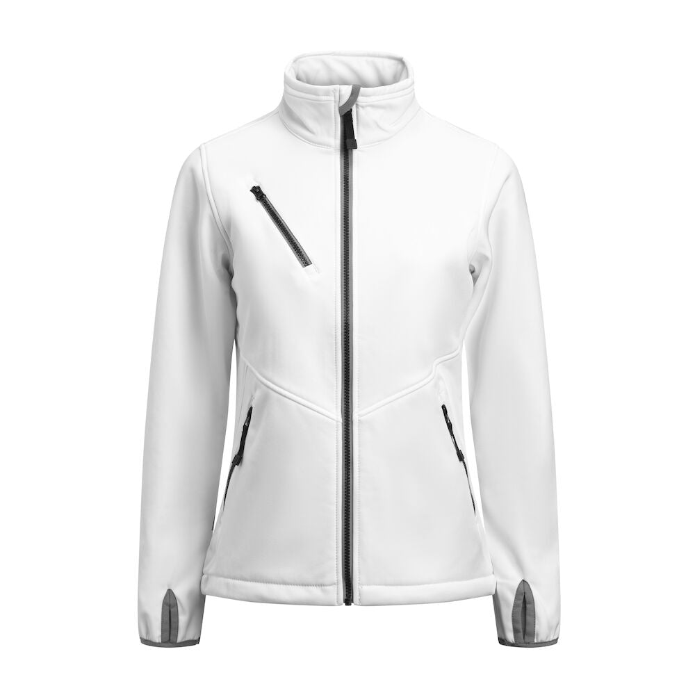 Womens Softshell Jacket White XS
