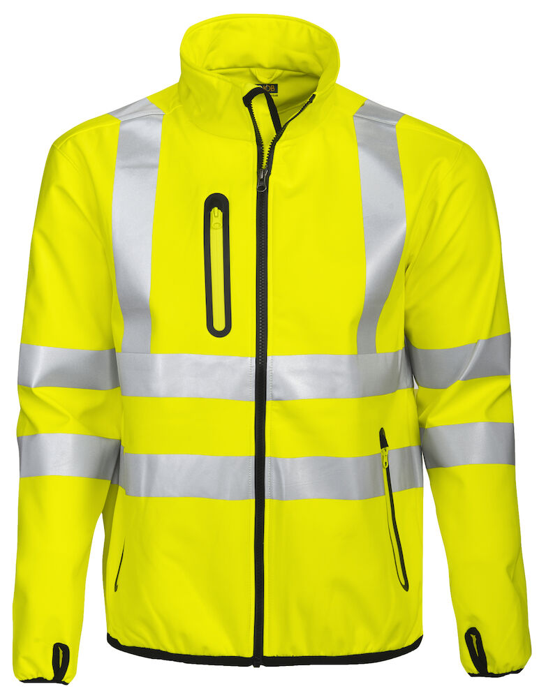 6412 SOFTSHELL JACKET EN ISO 20471 CLASS 3