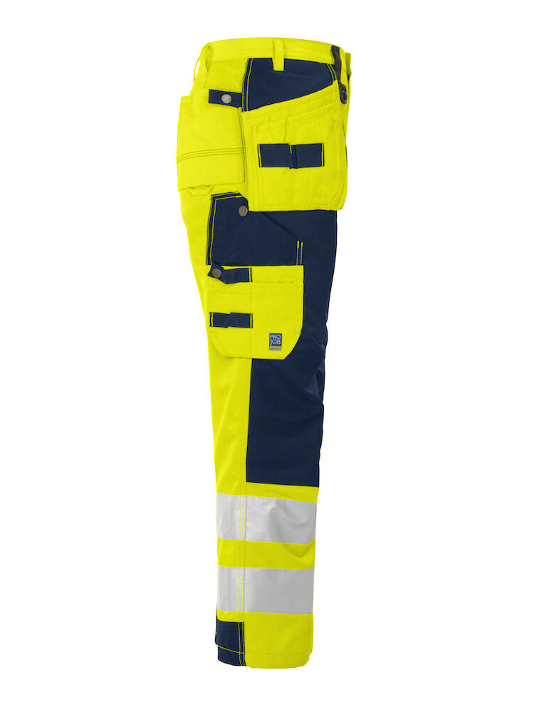 6506 WAISTPANTS EN ISO 20471 CLASS 2 Yellow/Navy