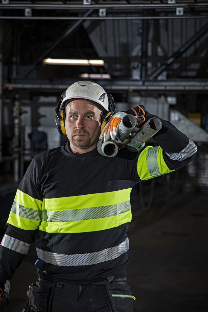 6129 SWEATSHIRT EN ISO 20471 CLASS 1