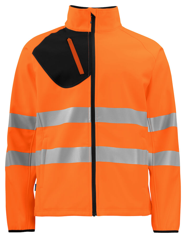 6432 Softshell Jacket Orange/Black XS