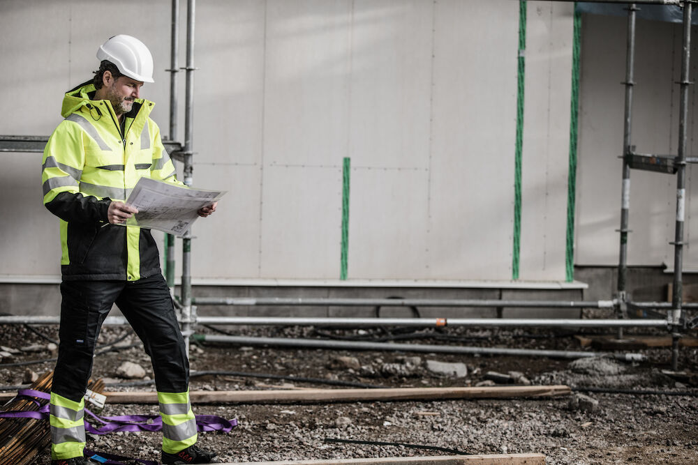 6418 PADDED JACKET EN ISO 20471 CLASS 3