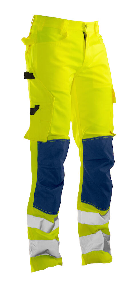 Hi Viz Pant Cl. 2 Yellow/Navy C42