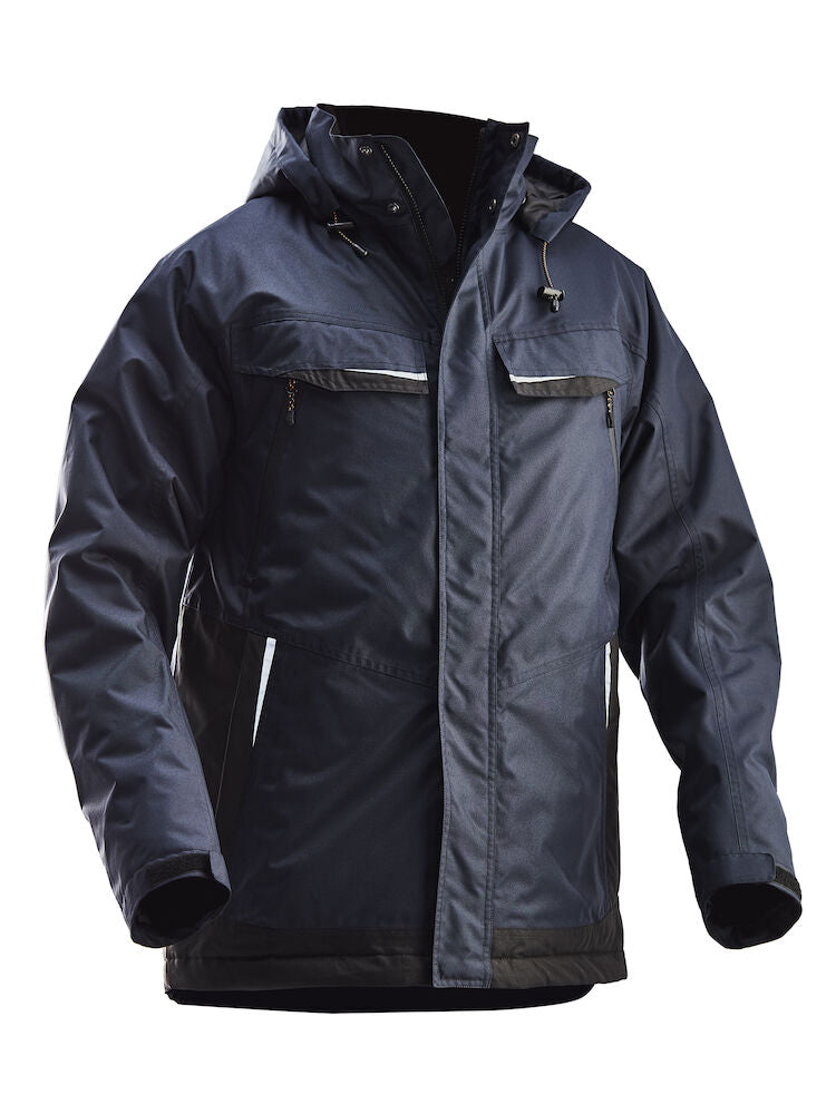 Padded Jacket Navy Blue/black XS