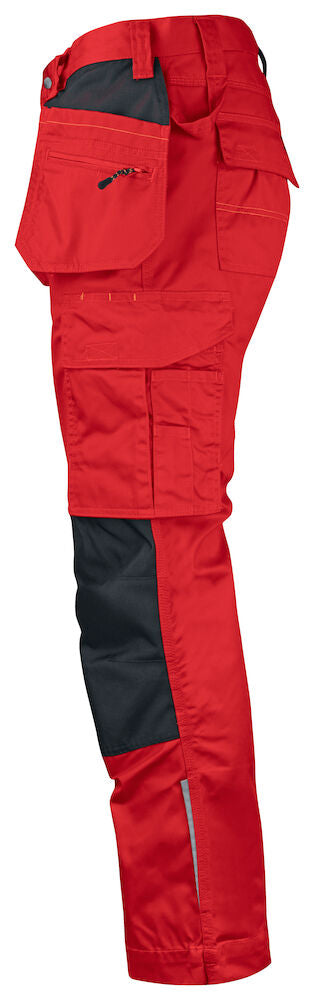 2322 Håndverksbukse Red/Black