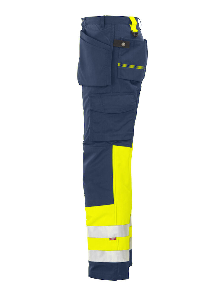 6502 WAISTPANTS EN ISO 20471 CLASS 1 Yellow/Navy