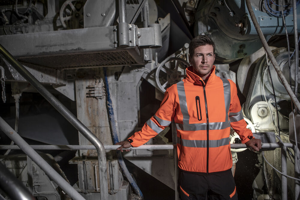 6412 SOFTSHELL JACKET EN ISO 20471 CLASS 3