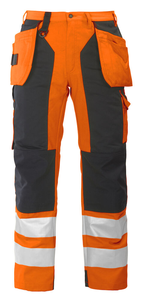 6506 WAISTPANTS EN ISO 20471 CLASS 2 Orange/Black