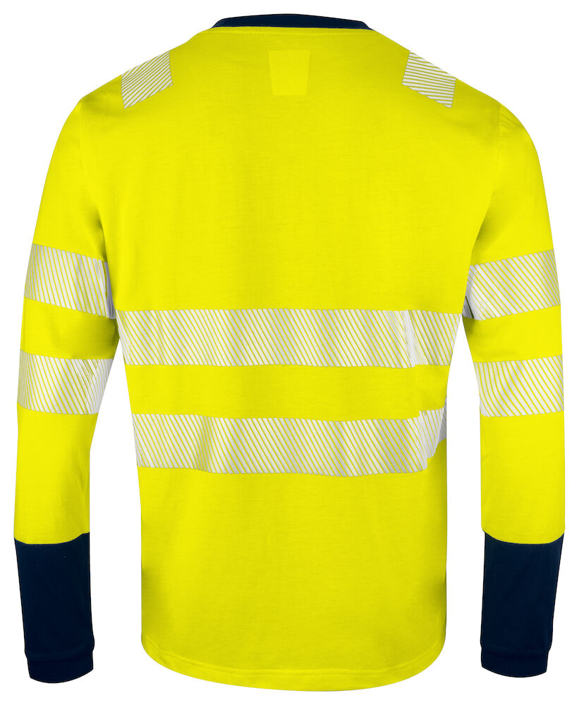 6014 T-SHIRT LONG SLEEVE EN ISO 20471 CLASS 3/2