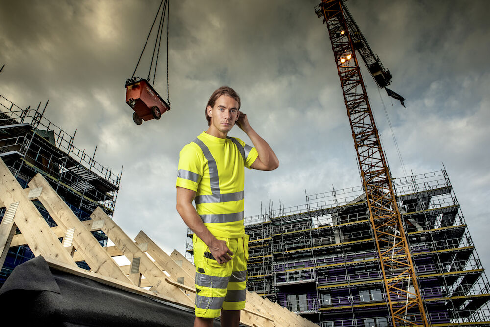 6535 SHORTS EN ISO 20471 Class 2/1