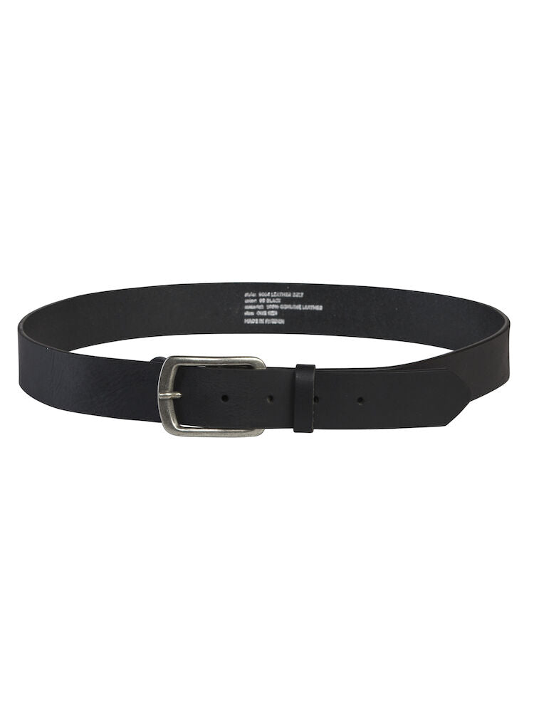 9004 Leather Belt Black S/M