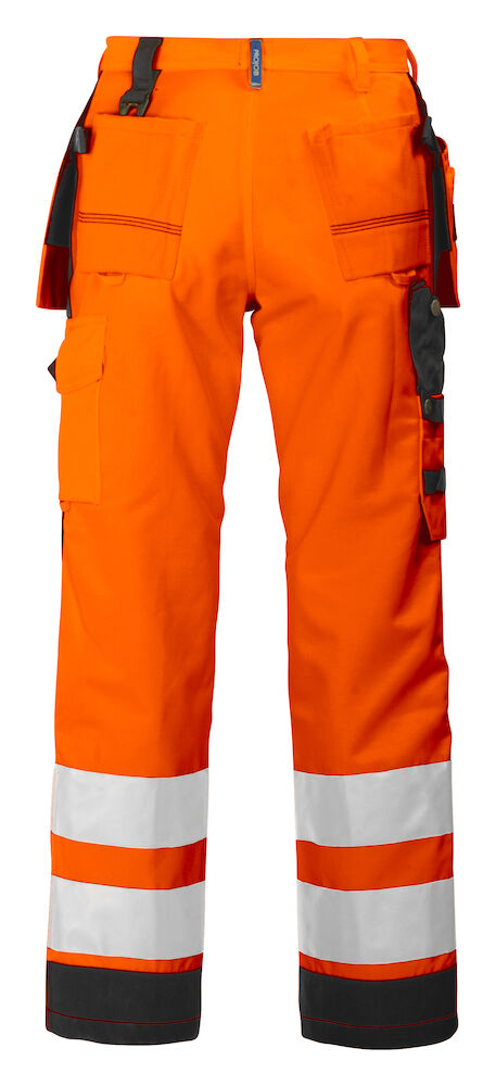 6506 WAISTPANTS EN ISO 20471 CLASS 2 Orange/Black